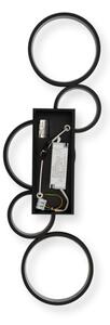 Brilagi - Plafoniera dimmerabile a LED RINGO LED/34W/230V nera + telecomando