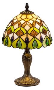 Brilagi - Lampada da tavolo Tiffany in vetro colorato MARGARET 1xE14/40W/230V