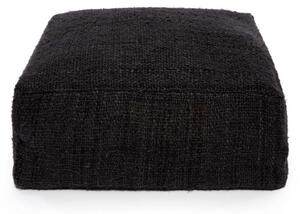 Oh My Gee Black Navy - Pouf Quadrato Nero