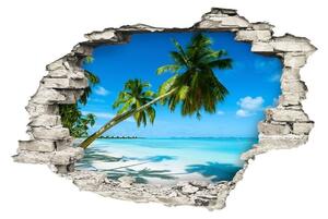 Adesivo Paesaggio sulla spiaggia, 60 x 90 cm - Ambiance