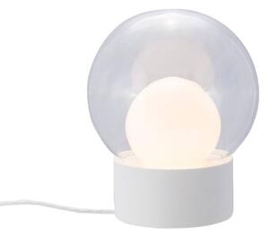 Pulpo GmbH pulpo lampada da tavolo Boule Small, trasparente/opale/bianco, vetro