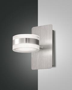Fabas Luce Applique da parete a LED in stile moderno con struttura in metallo Dunk Metallo Alluminio 3000k Luce Calda LED INTEGRATO 16W 1 Lampadina Lumen 1400 Lampade da Parete di Design,Lampade da Parete Moderne Lampade da Parete per Ingresso
