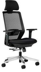 Sedia da ufficio ergonomica SPECTRUM, nera