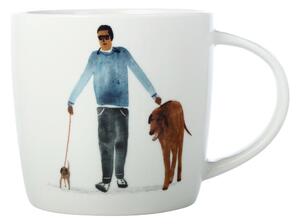 Tazza in porcellana bianca 400 ml Little Dog - Maxwell & Williams