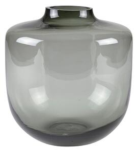 Vaso in vetro grigio (altezza 21 cm) Daun - Villa Collection
