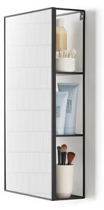 Specchio a parete con mensola 30x62 cm Cubiko - Umbra