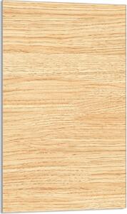 Piano cottura 30x52 Coperchio in Vetroceramica Paraspruzzi Piatto in vetro Tagliere decorativo, legno Beige