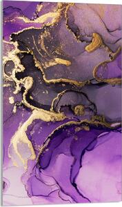 Piano cottura 30x52 Coperchio per piano cottura in Vetroceramica Paraspruzzi Piatto in vetro Tagliere decorativo, marmo viola