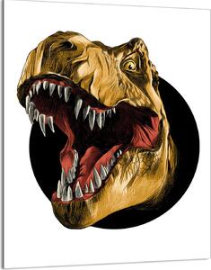 Piastra copri fornello 40x52 Piastra copri piano cottura in Vetroceramica alzatina in vetro tagliere decorativo, bianco dinosauro