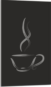 Piastra di copertura del piano cottura 30x52 Piastra di copertura del piano cottura in Vetroceramica alzatina in vetro tagliere decorativo, nero caffè
