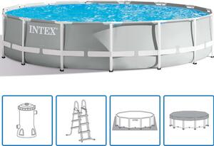 Set piscina Intex Prism Frame Rotondo 457 x 107 cm 26724GN