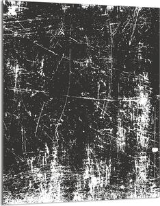 Piano cottura 40x52 Coperchio in Vetroceramica Paraspruzzi Piatto in vetro Tagliere decorativo, pezzo Nero