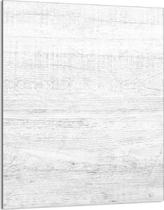 Piano cottura 40x52 Coperchio in Vetroceramica Paraspruzzi Piatto in vetro Tagliere decorativo, legno Bianco