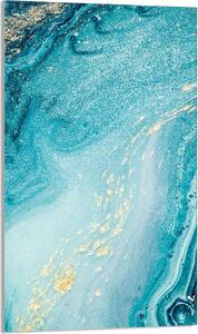 Piastra copripiano cottura 30x52 Piastra copripiano cottura in Vetroceramica alzatina in vetro tagliere decorativo, marmo turchese