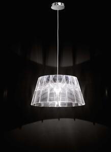 Be Light Lampada a sospensione dalle linee moderne con diffusore regolabile in altezza Togo Trasparente