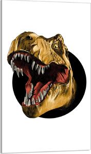 Piastra copri fornello 30x52 Piastra copri piano cottura in Vetroceramica alzatina in vetro tagliere decorativo, bianco dinosauro
