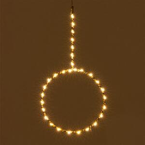 Anello luminoso Tamane in oro Ø 17 cm