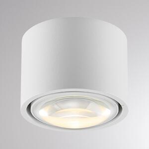 Molto Luce Plafoniera LED da esterni MAG MINI, bianca, Ø 9 cm, CCT, dimmerabile, IP44 dimmerabile, Bianco / Opale, Bagno, Alluminio, Moderno, Plafoniera