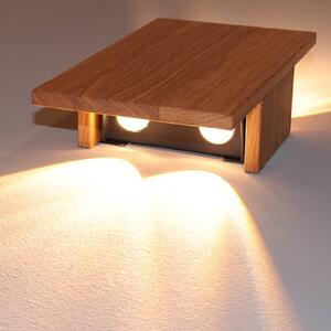 FISCHER & HONSEL Shine Wood applique a LED 4xLED 15x25cm