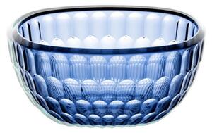 Contenitore insalatiera Piccola L.16 Decoro Vanity Pio eTito Toso in acrilico Bio-based Dimensioni L �16xh 7 cm - 900 cc Blu Denim