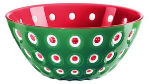 Ciotole contenitore 20xh 9 cm -1350 cc Le Murrine Smeraldo/Bianco/Rosso