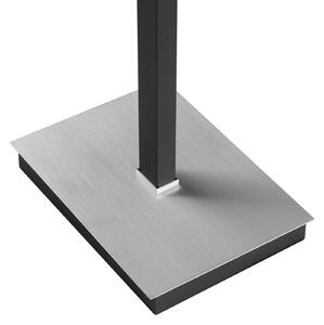 Brilliant Lampada da terra a LED Pulse, dimmerabile, Nero, Soggiorno / Sala da pranzo, Metallo, Moderno, Lampada LED da terra