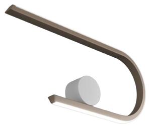 Applique led fratelli braga glifo 2168 ad 21-10 1350lm grigio tortord - Fratelli Braga