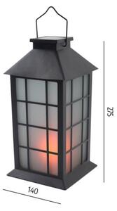 Lampada solare sospesa a LED CANDELIO MILKY LED/1xAA 1600K IP44 200 mAh