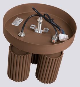 Brilagi - Faretto LED CRESTO 3xGU10/10W/230V marrone
