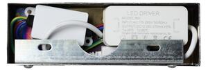 Illuminazione a specchio da bagno LED KLIMT, 8W, 230V, 3000/4000/6000K, 40 cm, IP44, cromo lucido