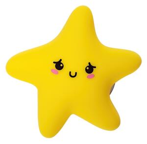 Rabalux 76046-LED Lampada da notte per bambini dimmerabile, ricaricabile, a sfioramento DREAMIES 2,7W/5V 200mAh stella