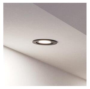 Eglo 902249 - Faretto LED da incasso per bagno BARRANCO 1xGU10/4,5W/230V IP44 nero