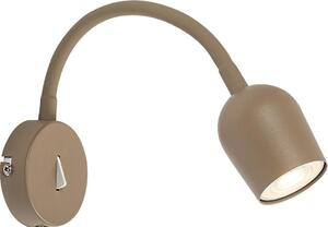 Rabalux 73112 - Faretto da parete LIANET 1xGU10/15W/230V beige