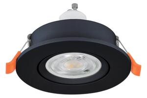 Eglo 902243 - Faretto LED da incasso BARRANCO 1xGU10/4,5W/230V nero