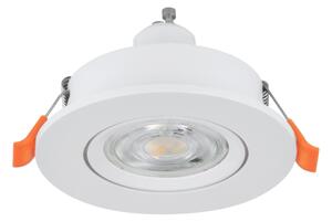 Eglo 902241 - Faretto da incasso LED BARRANCO 1xGU10/4,5W/230V bianco