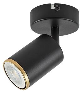 Rabalux 73107 - Applique da parete orientabile NOLIE 1xGU10/15W/230V nero