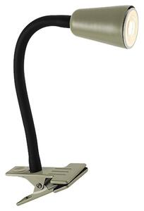 Rabalux 74092 - Lampada da tavolo con morsetto ALDO 1xGU10/7W/230V kaki