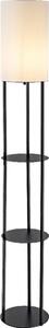 Rabalux 74106 - Lampada da terra BRONN 1xE27/40W/230V nera