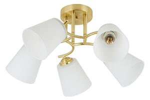 Lampadario a soffitto PAFOS 5xE27/15W/230V dorato