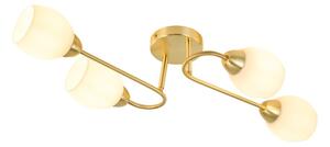 Lampadario a plafone KING 4xE27/15W/230V oro