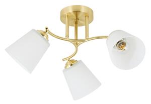 Plafoniera PAFOS 3xE27/15W/230V, finitura oro