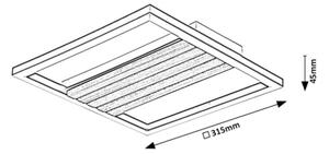 Rabalux 71457 - Plafoniera LED NOXELLE LED/26W/230V 3000/4500/6000K