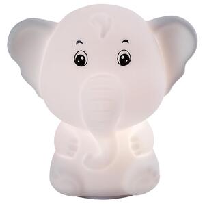Rabalux 76042 - Luce notturna a sfioramento LED RGB LIGHTIMALS LED/0,05W/1xCR2032 elefante