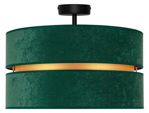 Duolla - Lampadario a plafone DUO 1xE27/15W/230V diametro 40 cm verde/oro
