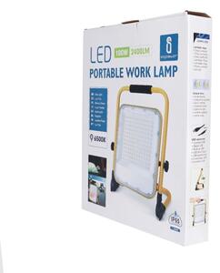 Aigostar - Proiettore ricaricabile dimmerabile LED/100W/5V 6500K IP65 15000 mAh