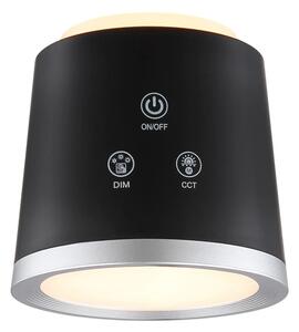 Globo 58454B - Lampada da tavolo LED dimmerabile touch MEEYA LED/6W/3,7V nera