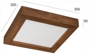 Brilagi-Luce LED dimmerabile WOODY FRAME LED/24W/230V quercia 30x30 cm IP44 + +TC