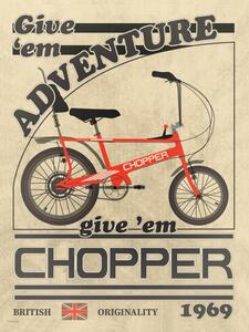 Illustrazione Chopper Bicycle Vintage, Wyatt 9