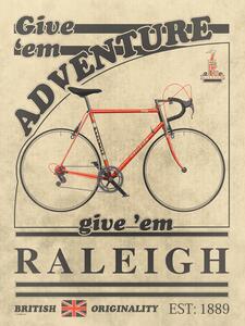 Illustrazione Raleigh Bicycle Vintage Style Advert, Wyatt 9