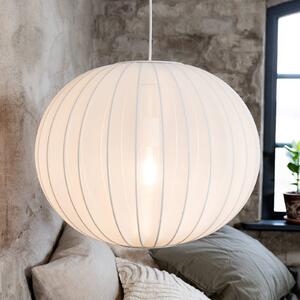 Markslöjd Lampada a sospensione Florence, bianco, Ø 50 cm, nylon